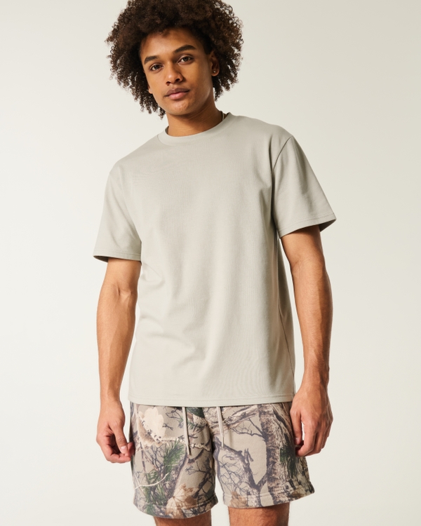 Relaxed Cooling Tee, Taupe view 1