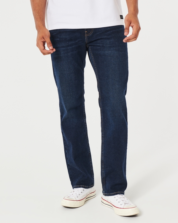 Dark Wash Straight Jeans, Dark Wash Classic view 2