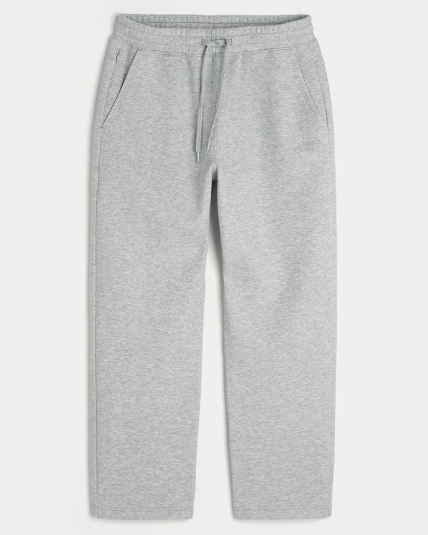 Relaxed Cooling Sweatpants, Heather Gray view 1