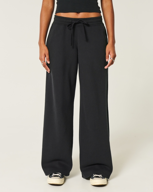 Baggy Sweatpants, Black view 2