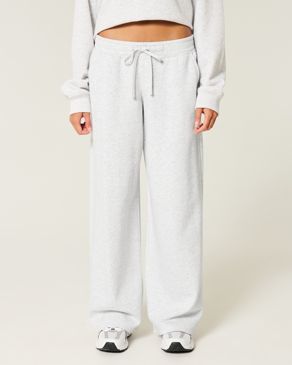 Baggy Sweatpants, Light Heather Grey view 2